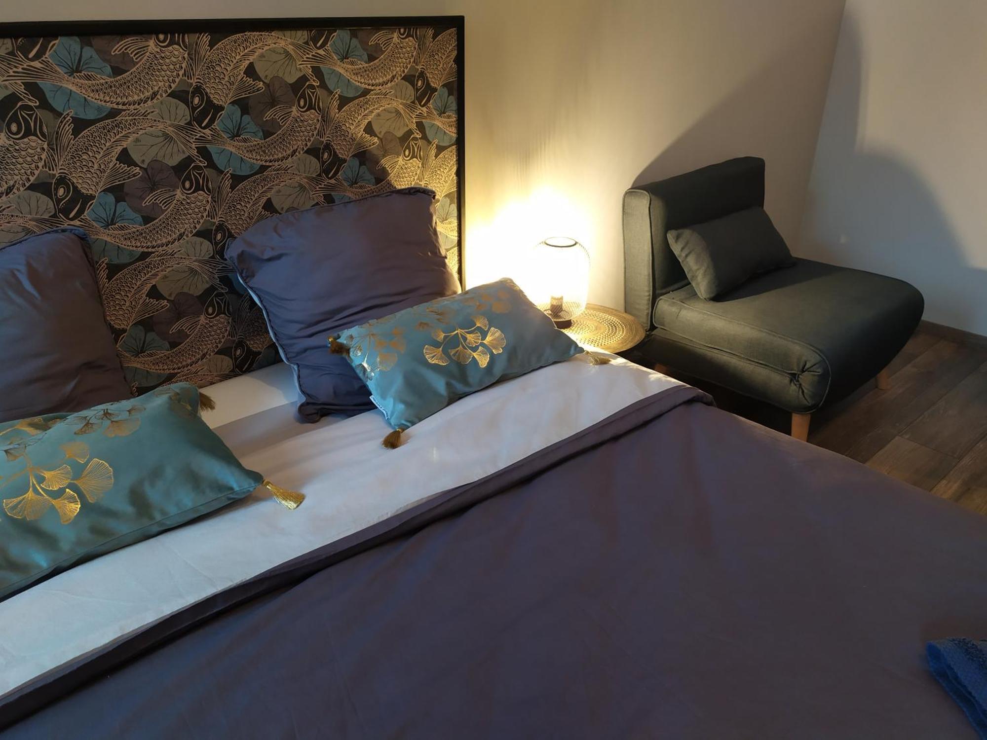 Chambres D'Hotes "Au Pied De La Bealiere" Montpezat-sous-Bauzon Pokoj fotografie